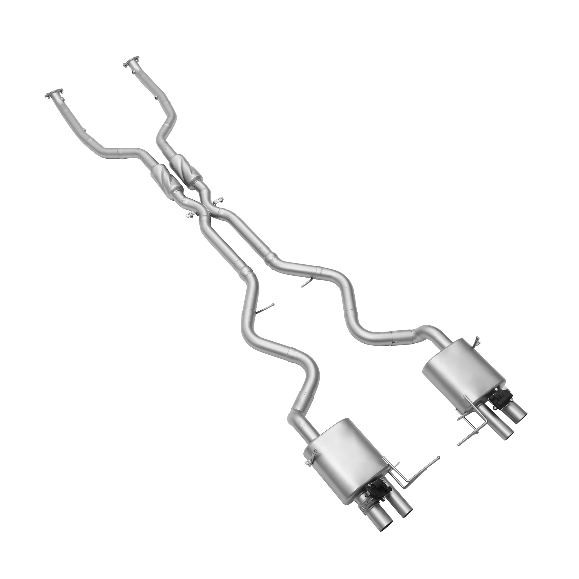 2000X2000_0003_7 For BMW M3 Coupe (E92) catback SUS304 Variable Exhaust Valve with Controller - Image 1
