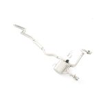 For BMW 325i E90 catback SUS304 Variable Exhaust Valve with Controller Dual-side single outlet