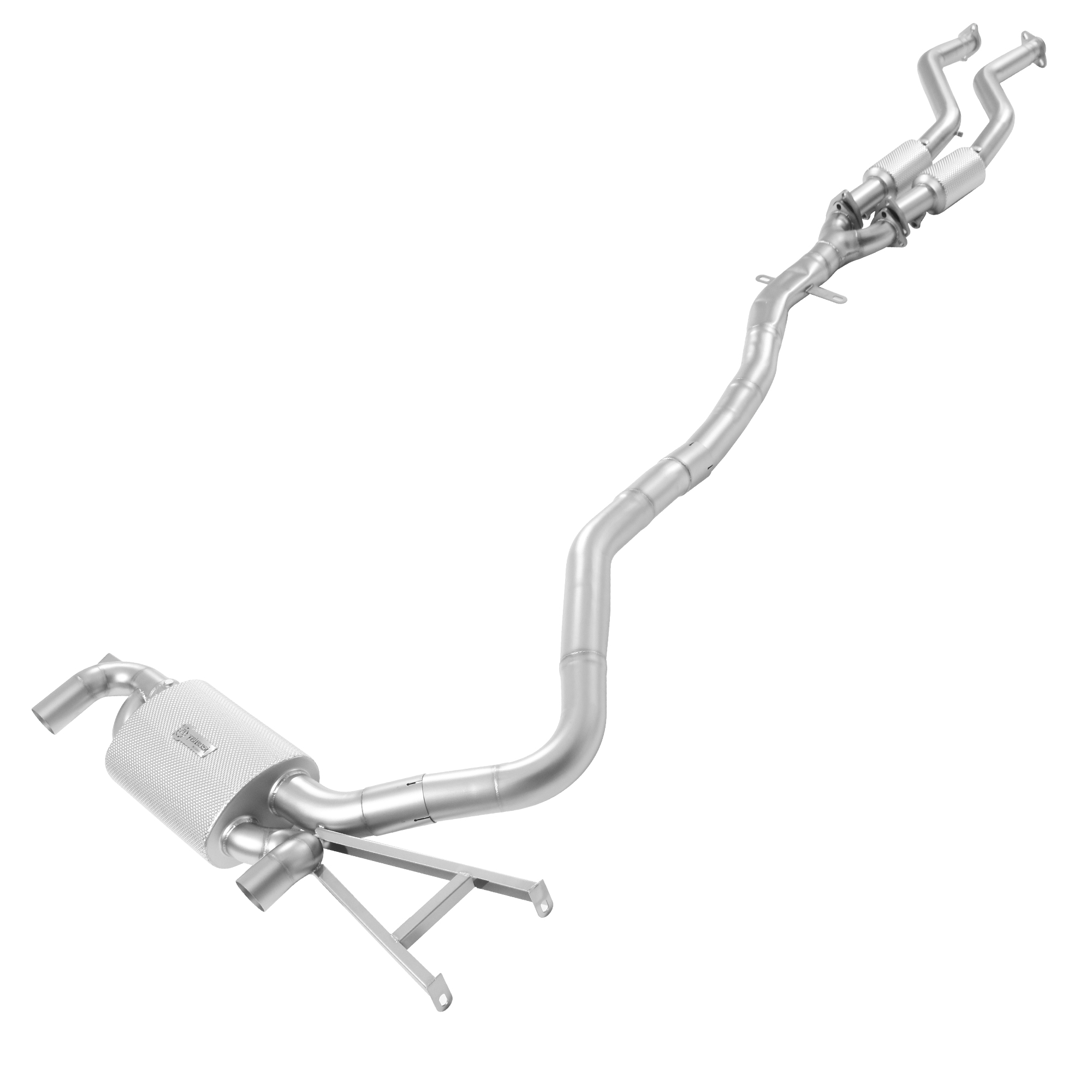 8 For BMW M3 E46 catback SUS304 Variable Exhaust Valve with Controller - Image 1