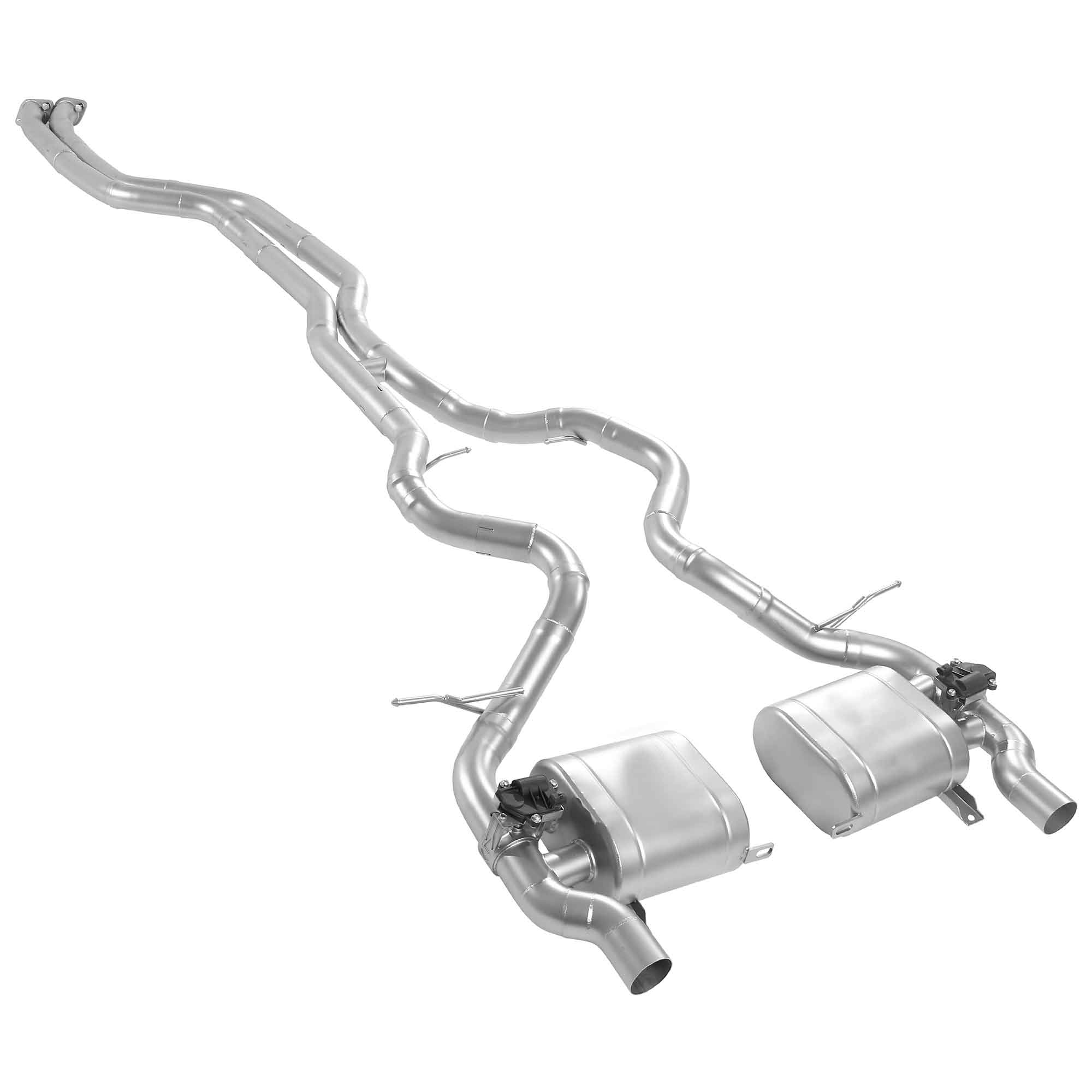 web1 For BMW 335i E93 Convertible N54 N55 3.0L SUS304 catback Variable Exhaust Valve with Controller - Image 1