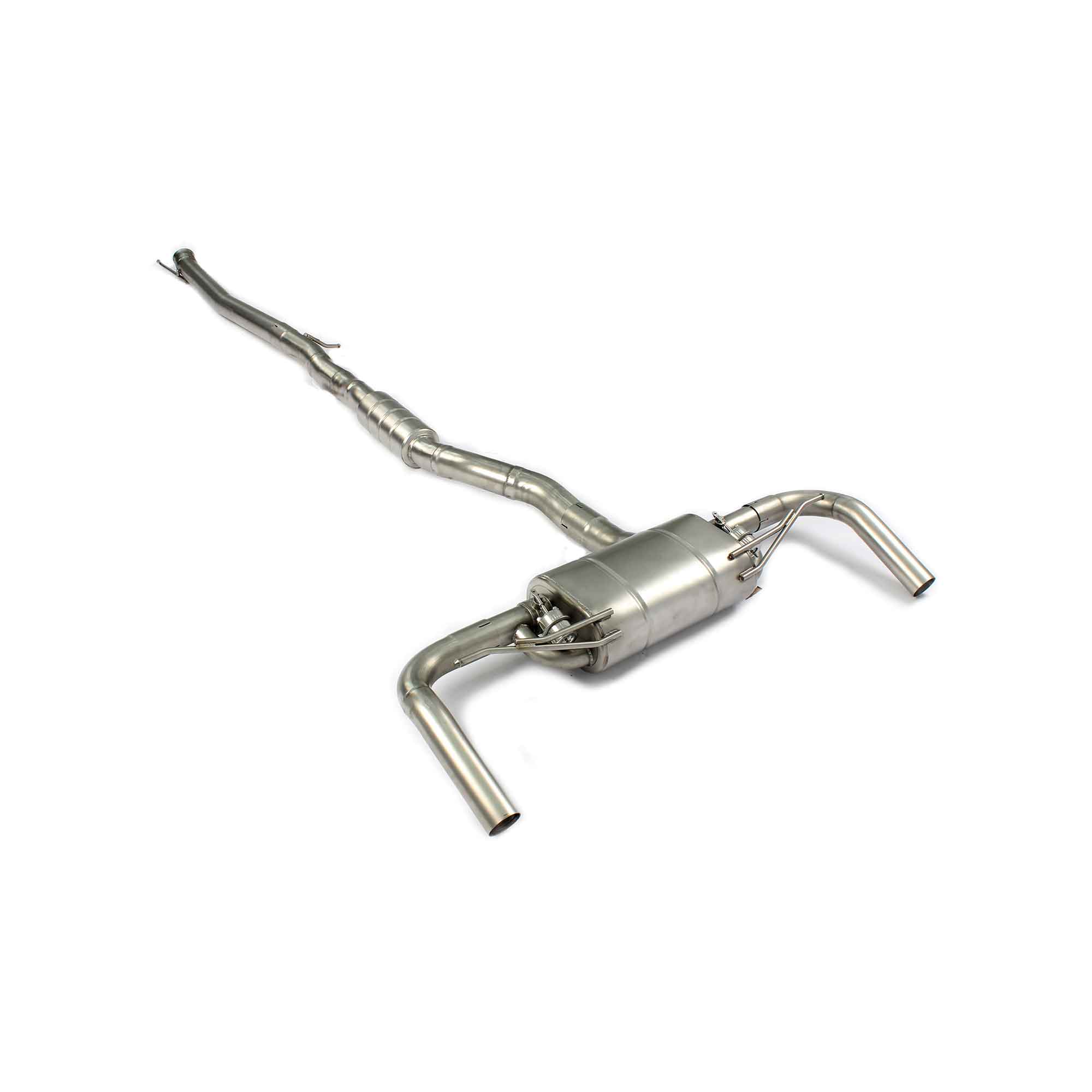 web1 CYT Performance Exhaust for Mercedes BENZ Cla45 A45 catback SUS304 Variable Exhaust Valve with Controller - Image 1