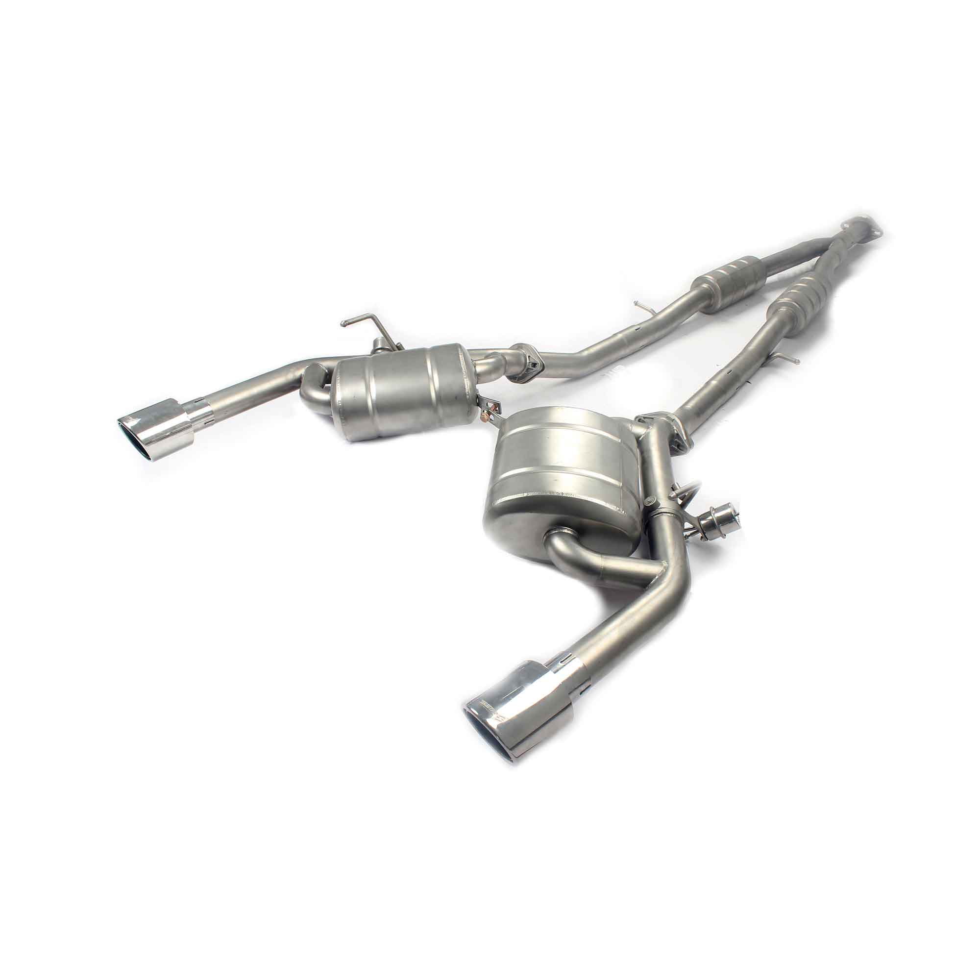 web1 CYT Performance Exhaust For Infiniti Q50 catback SUS304 Variable Exhaust Valve with Controller - Image 1