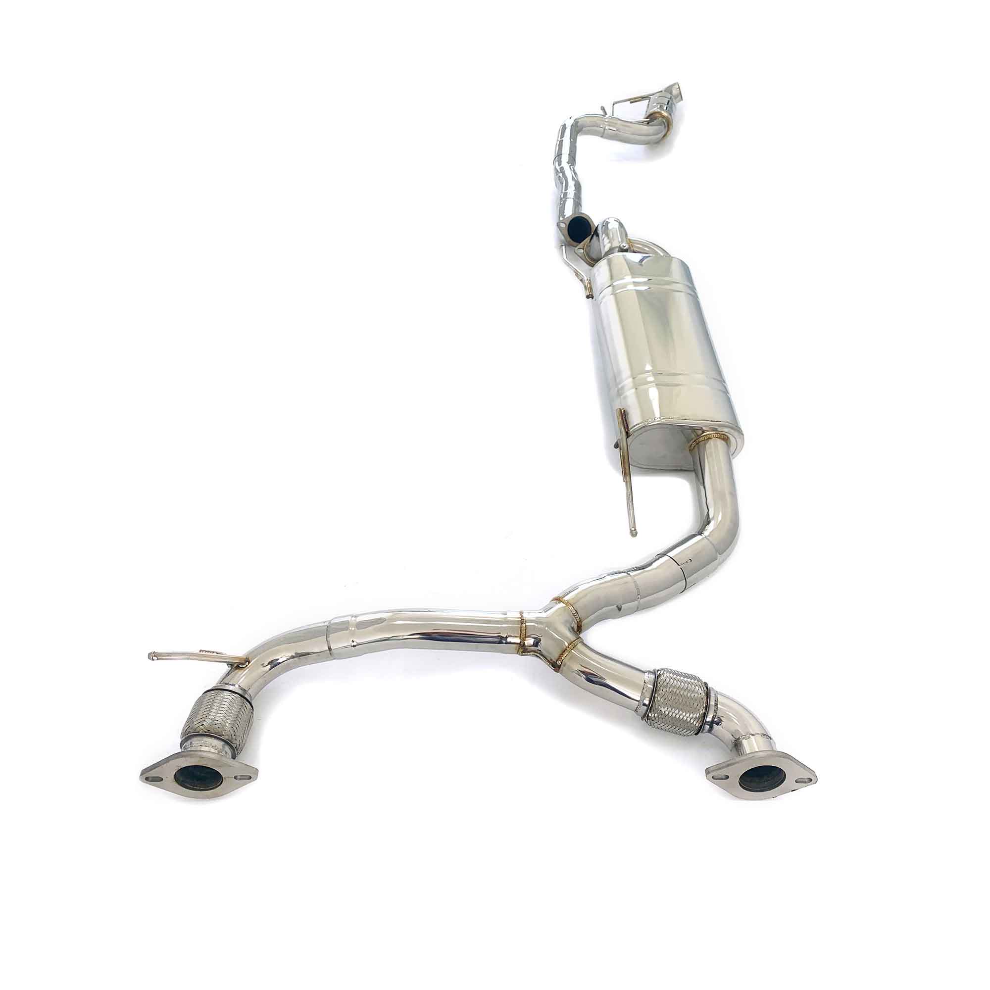 web2 CYT Performance Exhaust for Nissan Patrol catback SUS304 Variable Exhaust Valve with Controller - Image 1