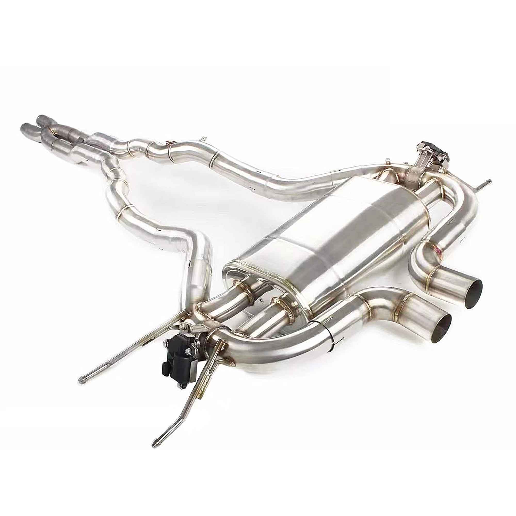 web3 CYT Performance Exhaust for Jaguar F-TYPE X152 3.0T 2014+ catback SUS304 Variable Exhaust Valve with Controller - Image 1
