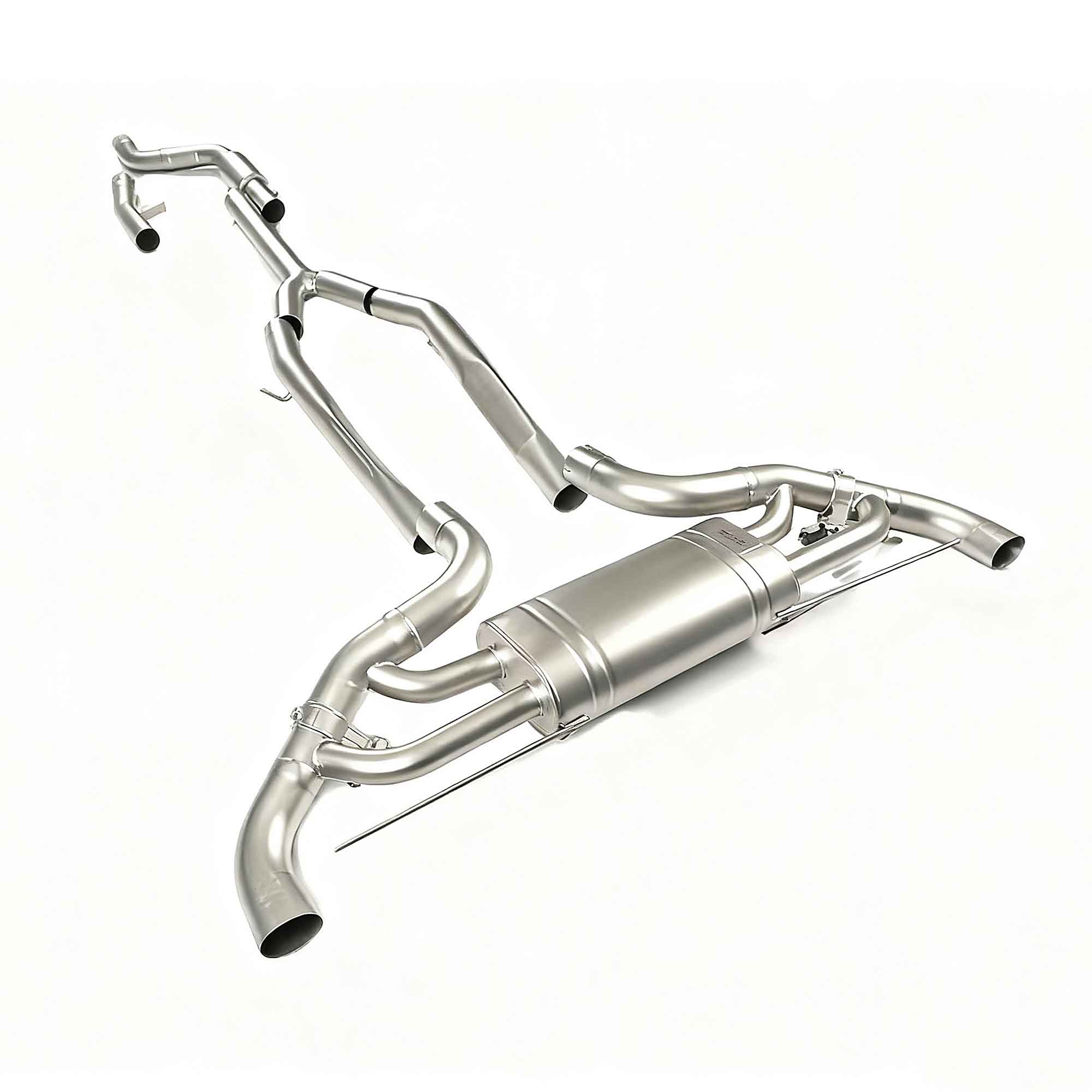 web3 For BMW X7 G07 3.0T 2020+ SUS304 catback Variable Exhaust Valve with Controller - Image 1