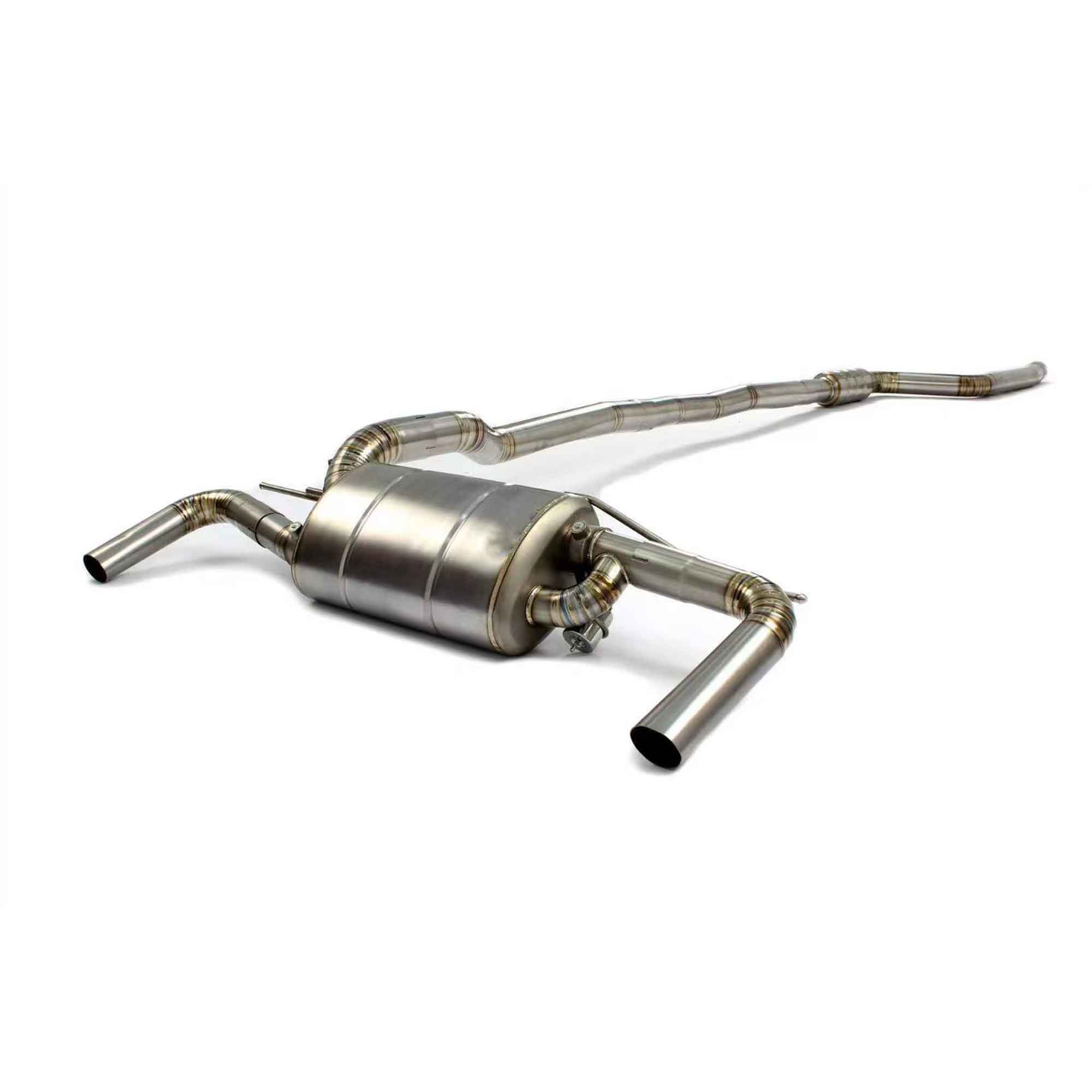 web3 For BMW 740i 7 Series G12 catback SUS304 Variable Exhaust Valve with Controller - Image 1