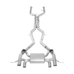 For BMW M2 Coupe (G87) 3.0T TwinPower Turbo catback SUS304 Variable Exhaust Valve with Controller