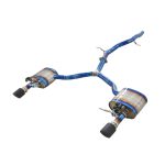 CYT High Flow Exhaust System for Audi A4 catback Titanium Racing Grade pipe Direct Fit - Image 2