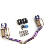 CYT High Flow Exhaust System for Audi A6 A7 C7 Station Wagon 3.0T catback Titanium Racing Grade pipe with Valve Direct Fit - Image 5