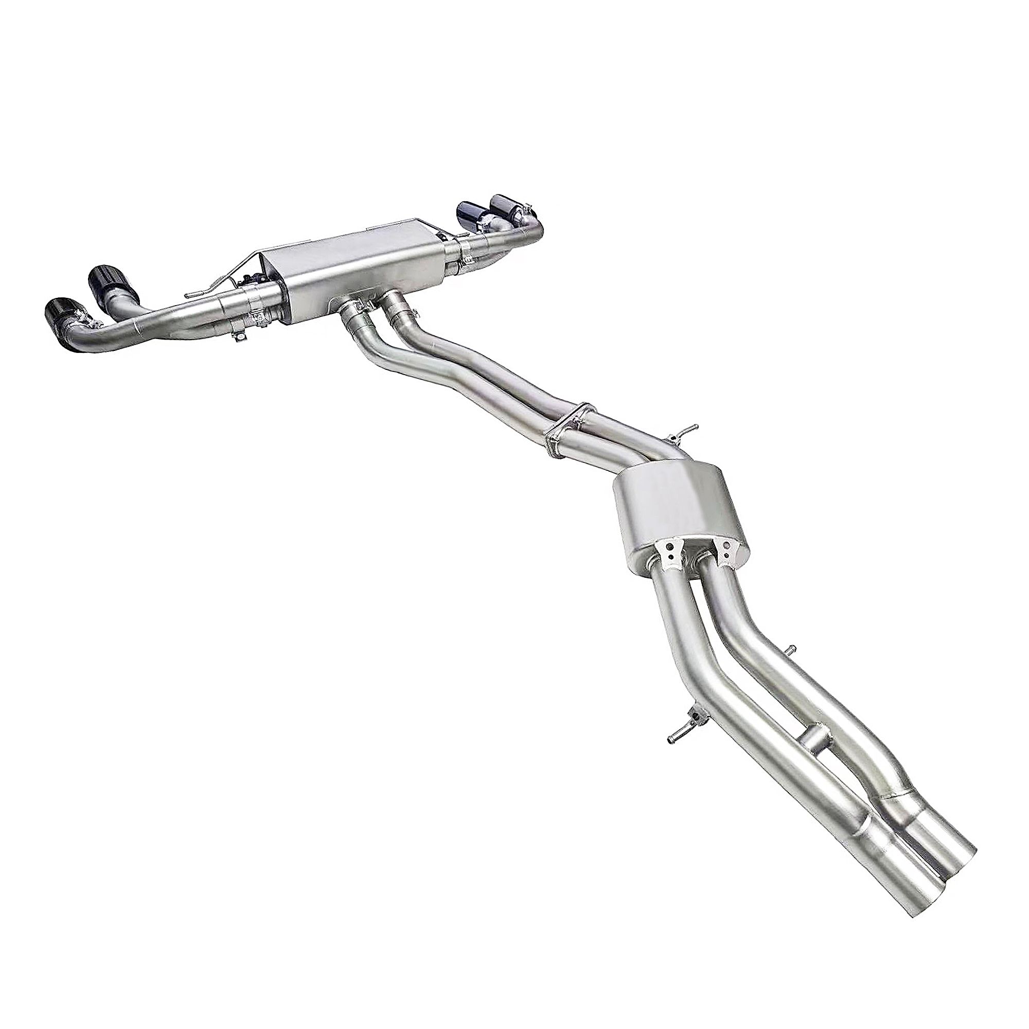 4 CYT Performance Exhaust for Porsche Cayenne E3 9Y0 9YA 9YB catback SUS304 Variable Exhaust Valve with Controller - Image 1