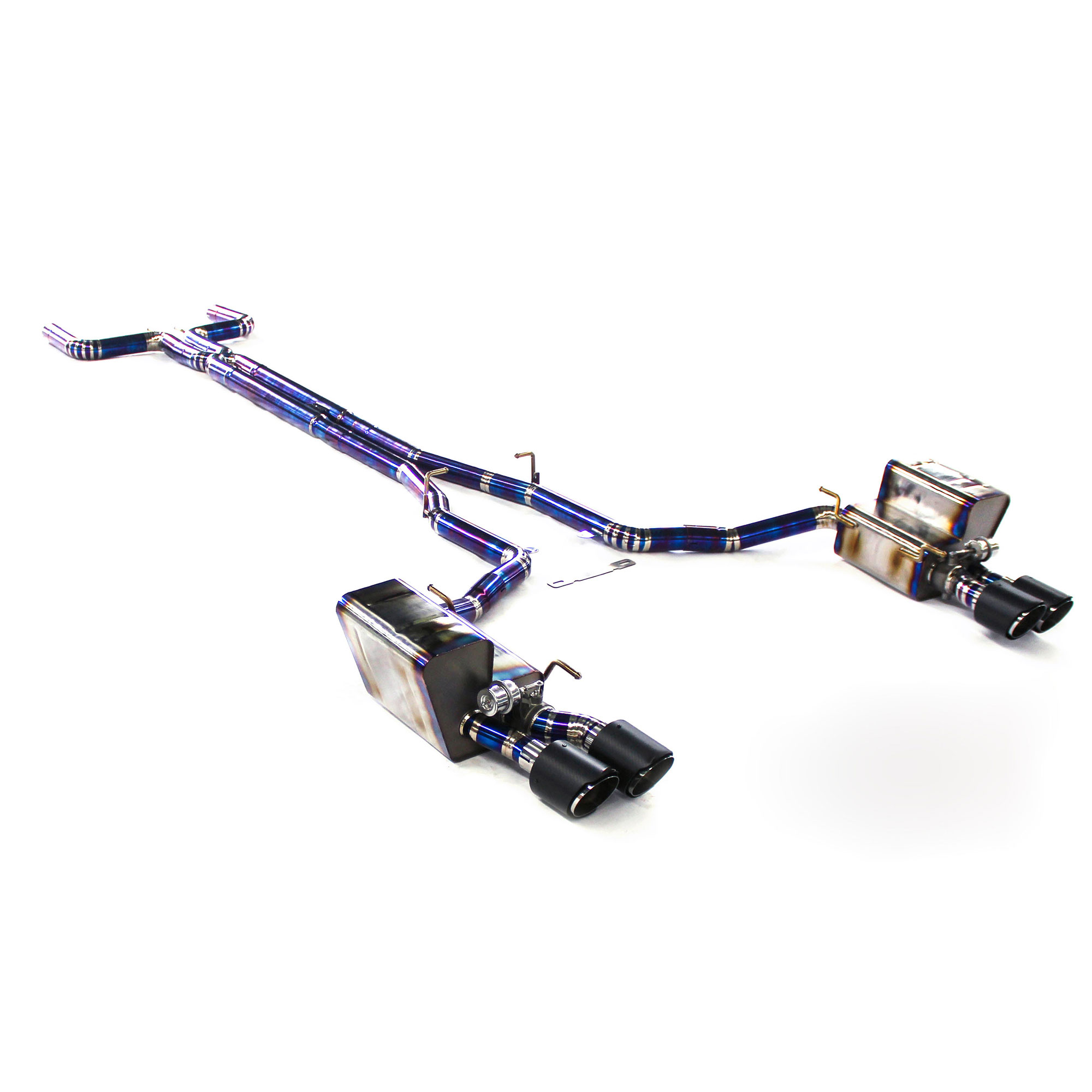web1 CYT Performance Exhaust for Maserati Quattroporte Titanium catback Variable Exhaust Valve With Controller - Image 1