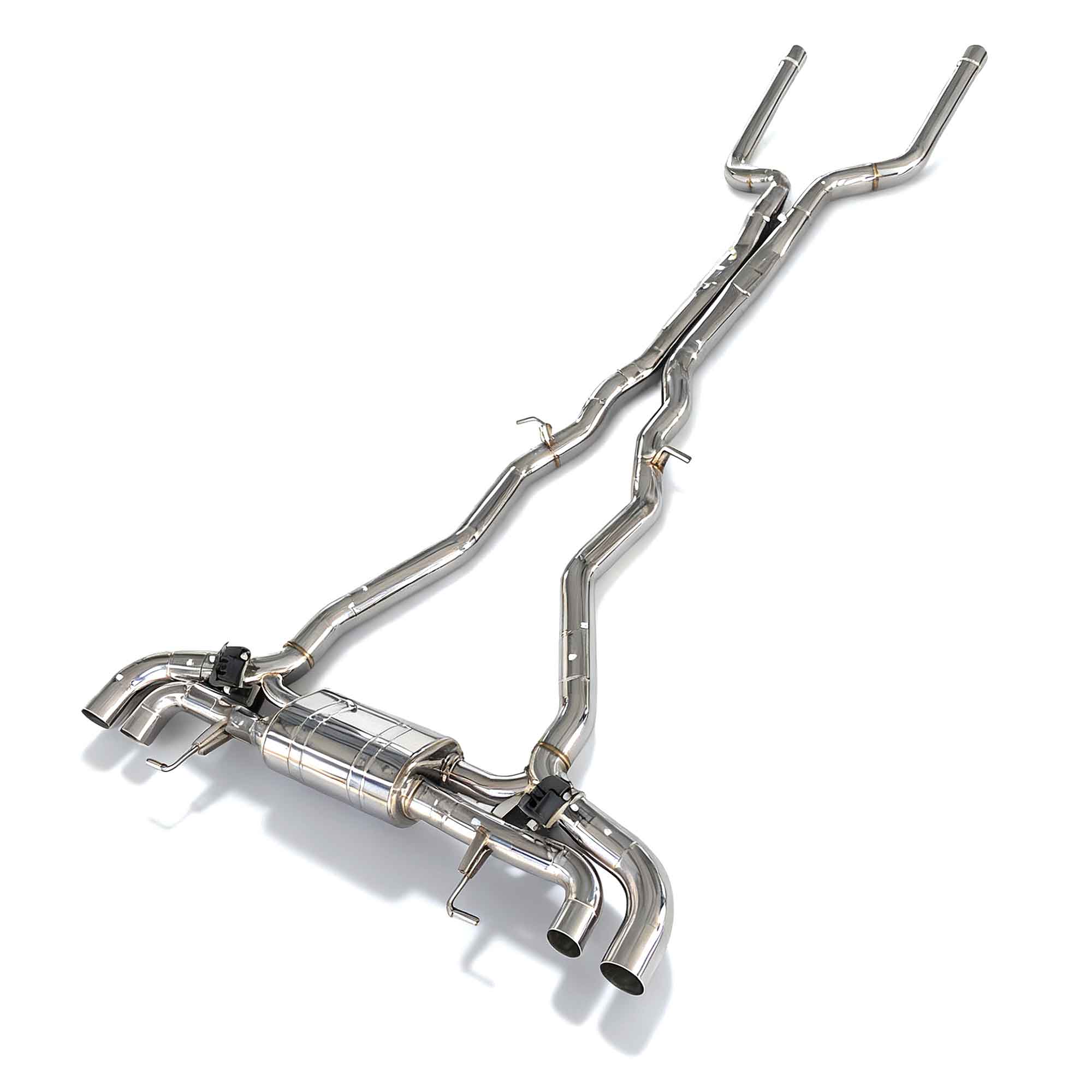 web1 CYT Performance Exhaust for Mercedes BENZ GLC63 AMG 3.0T catback SUS304 Variable Exhaust Valve with Controller - Image 1