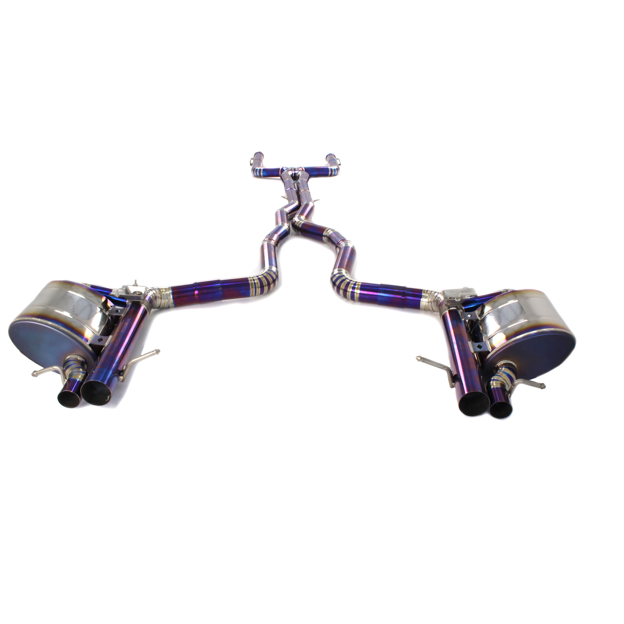 web1 CYT Performance Exhaust for Mercedes-AMG C63 (W205) Titanium catback Variable Exhaust Valve With Controller - Image 1