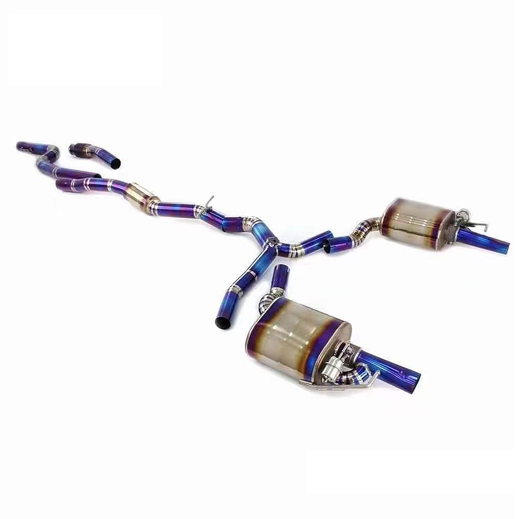 web1 CYT Performance Exhaust for Mercedes BENZ E200 E260 E300 W213 Titanium catback Variable Exhaust Valve With Controller - Image 1