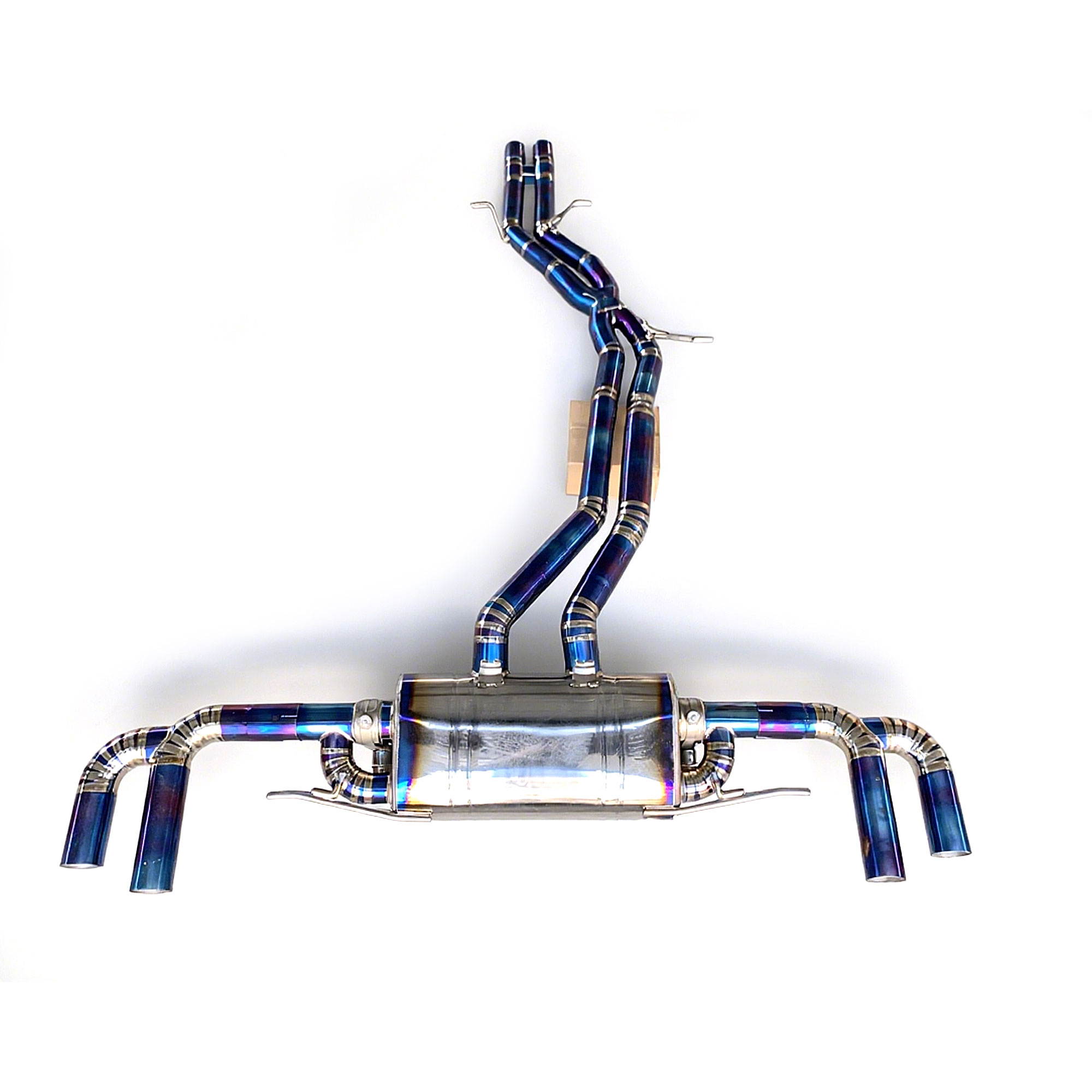 web2 CYT Performance Exhaust for Porsche Cayenne 9YA 9YB 4.0T Titanium catback Variable Exhaust Valve With Controller - Image 1