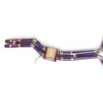 CYT High Flow Exhaust System for Audi A6 A7 C7 Station Wagon 3.0T catback Titanium Racing Grade pipe with Valve Direct Fit - Image 3