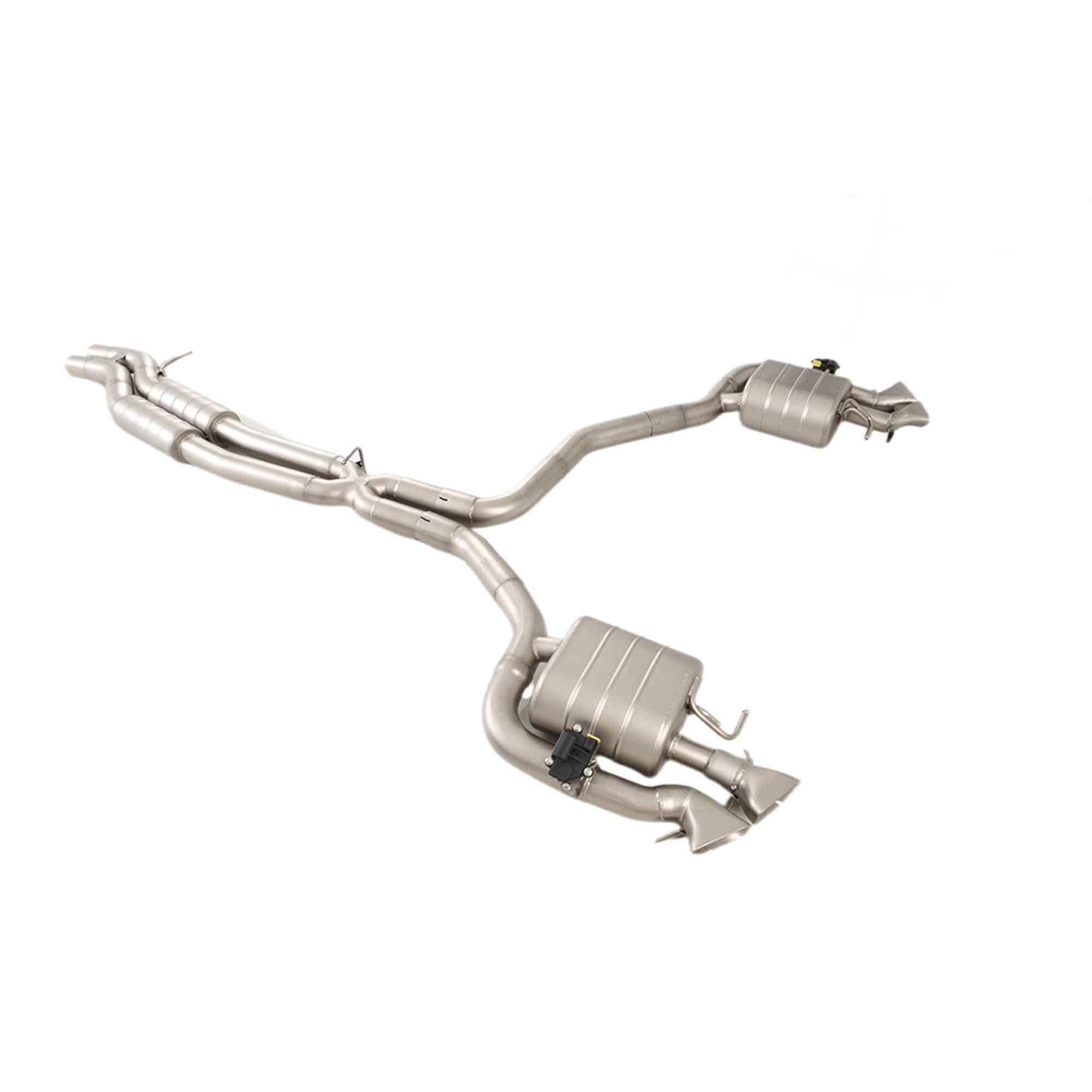 web2 CYT Performance Exhaust for Audi A8 D4 W12 catback SUS304 Variable Exhaust Valve with Controller - Image 1