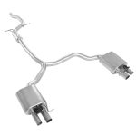 CYT Performance Exhaust for Audi A6 A7 C7 C8 2.0T catback SUS304 Variable Exhaust Valve with Controller