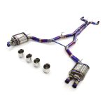 CYT Performance Exhaust for Maserati Ghibli 3.0 Titanium catback Variable Exhaust Valve With Controller