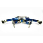 CYT Performance Exhaust for Porsche 718 Cayman GT4 RS Titanium catback Variable Exhaust Valve With Controller