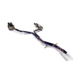 CYT High Flow Exhaust System for Audi A6 2.0 catback Titanium Racing Grade pipe with Valve Direct Fit - Image 3
