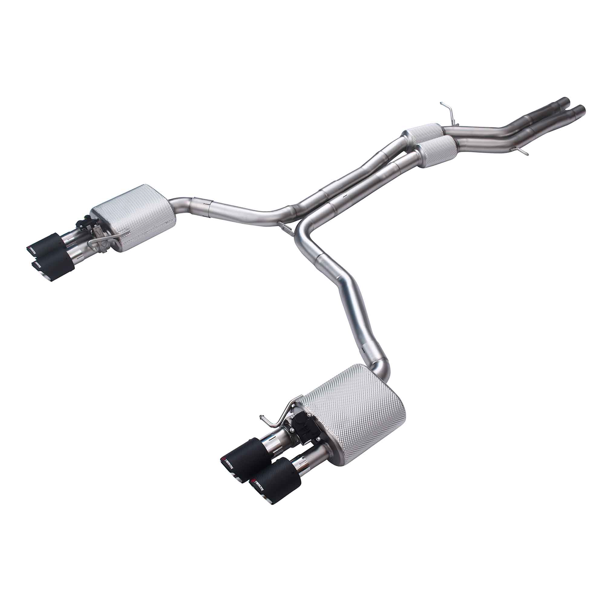 web3 CYT Performance Exhaust for AUDI A7 3.0T C7 catback SUS304 Variable Exhaust Valve with Controller - Image 1