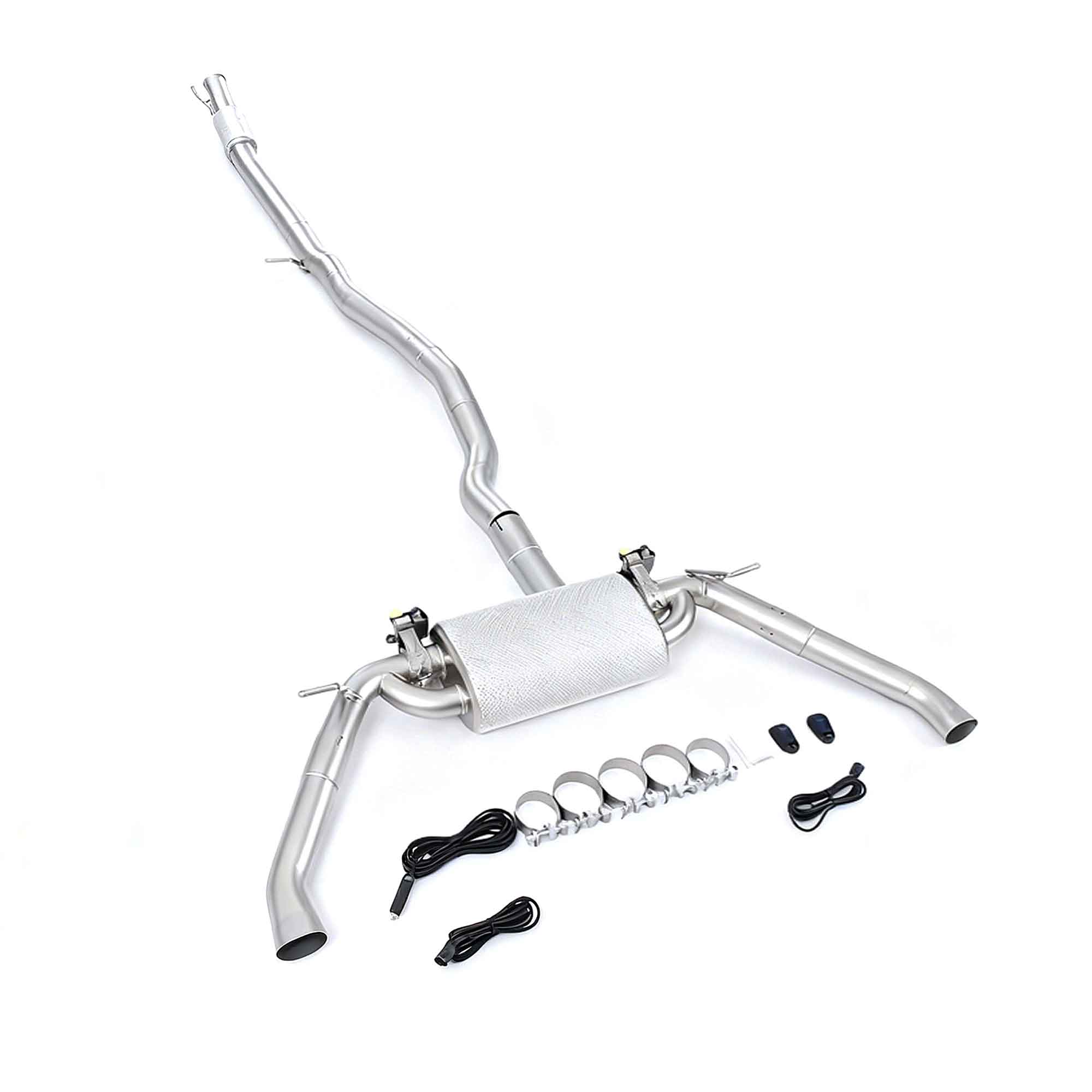 web3 CYT Performance Exhaust for Mercedes-AMG CLA 45 4MATIC 2015 catback SUS304 Variable Exhaust Valve with Controller - Image 1