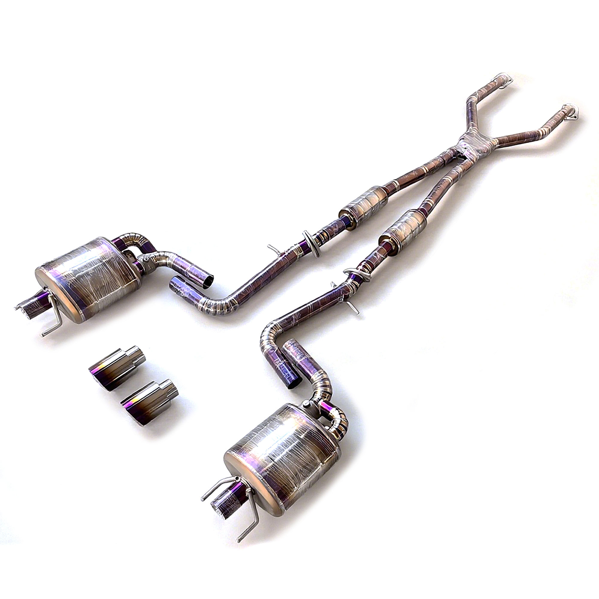 web3 CYT Performance Exhaust for Lexus IS250 IS300 IS350 Titanium catback Variable Exhaust Valve With Controller - Image 1