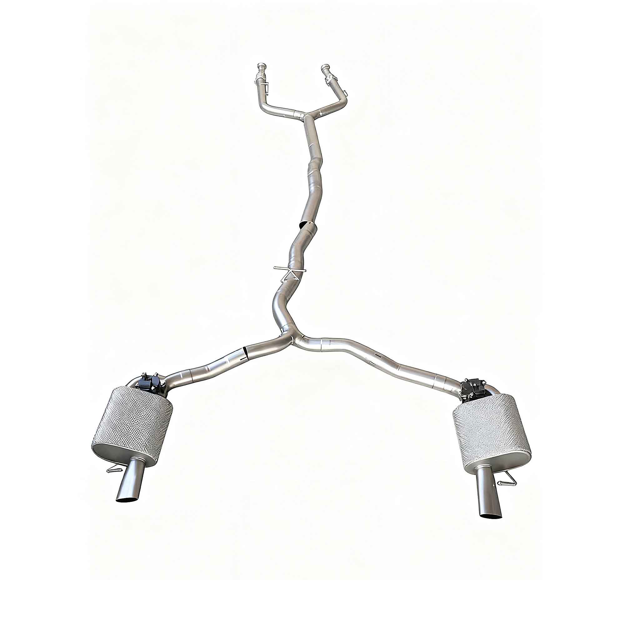 web4 CYT Performance Exhaust for Mercedes BENZ AMG C43 E43 W205 3.0T catback SUS304 Variable Exhaust Valve with Controller - Image 1
