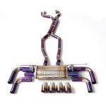 CYT Performance Exhaust for Porsche Cayenne 958 Turbo 4.8T  Titanium catback Variable Exhaust Valve With Controller