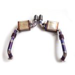 CYT Performance Exhaust for Porsche 987.2 Cayman S 3.4L Titanium catback Variable Exhaust Valve With Controller - Image 2