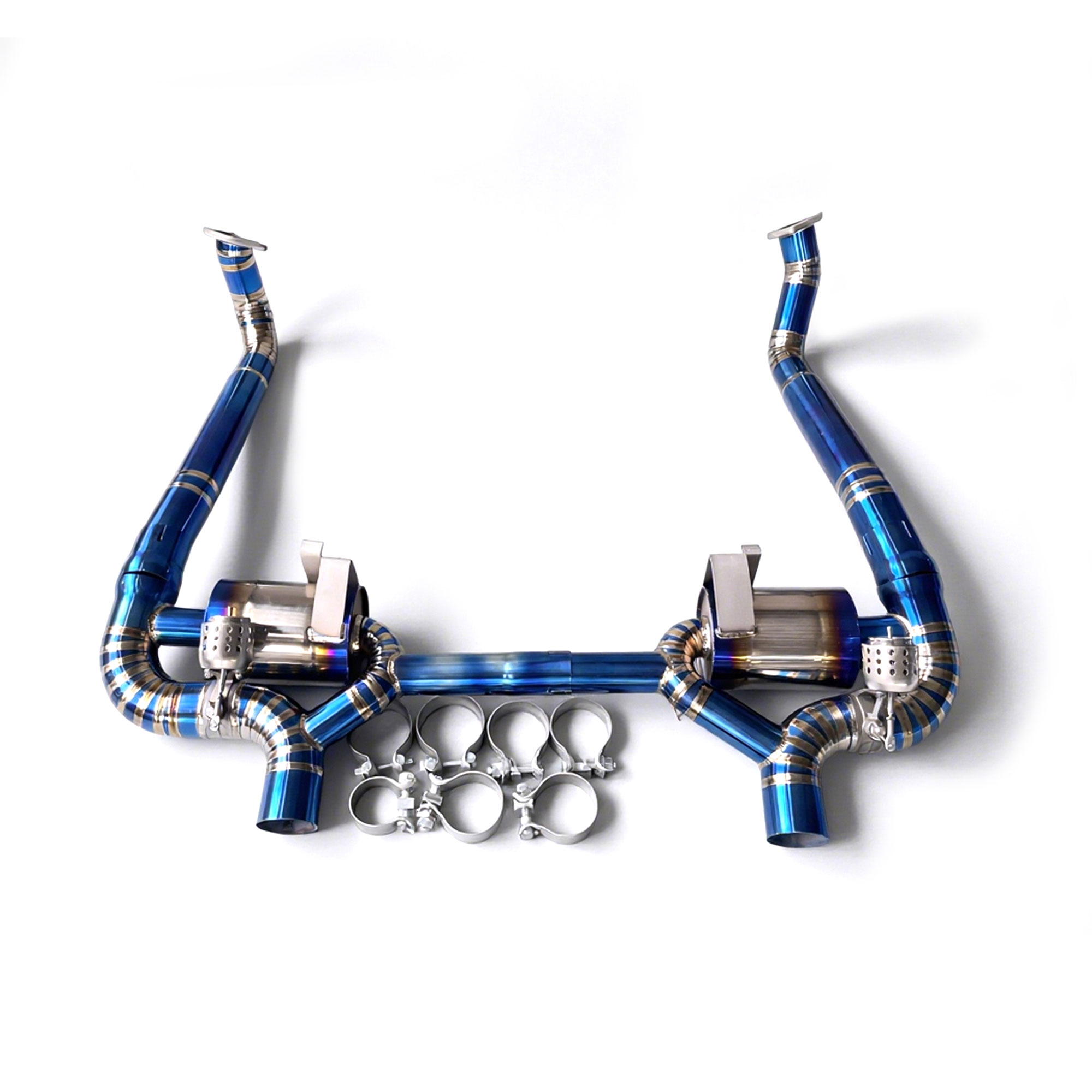 web4 CYT Performance Exhaust for Porsche 718 Cayman GT4 4.0T 2019+ Titanium catback Variable Exhaust Valve With Controller - Image 1