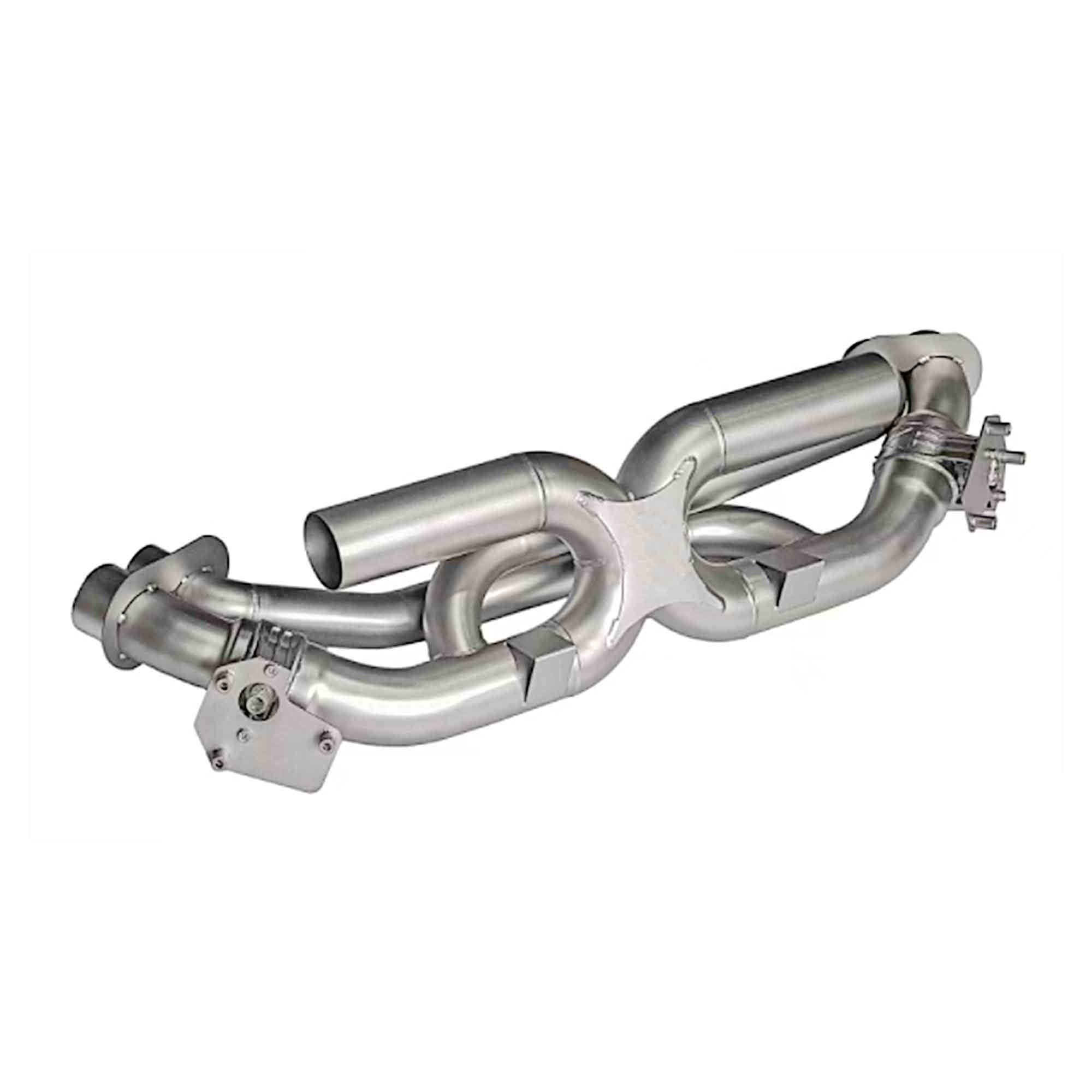 web4 CYT Performance Exhaust for Porsche 991 992 Turbo S 2018+ catback SUS304 Variable Exhaust Valve with Controller - Image 1
