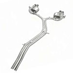CYT Performance Exhaust for Audi S4 S5 3.0T catback SUS304 Variable Exhaust Valve with Controller - Image 2