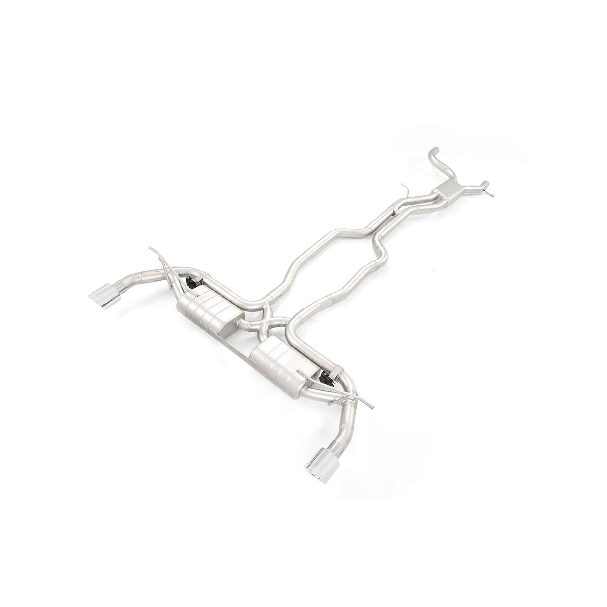 web4 CYT Performance Exhaust for Audi Q7 3.6 catback SUS304 Variable Exhaust Valve with Controller - Image 1