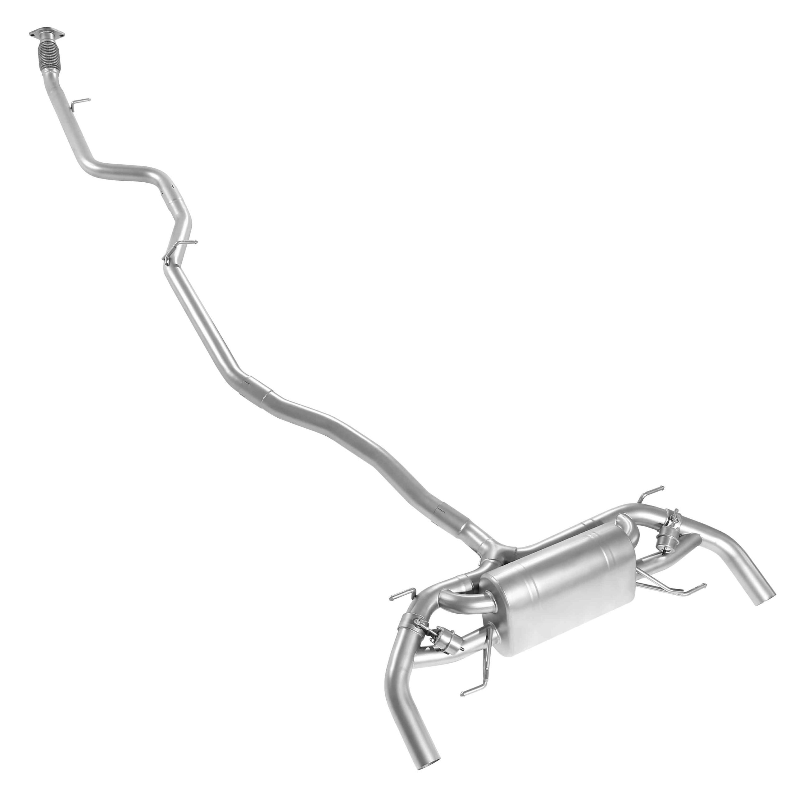 web4 CYT Performance Exhaust for Alfa Romeo Giulia Stelvio 2.0T catback SUS304 Variable Exhaust Valve with Controller - Image 1