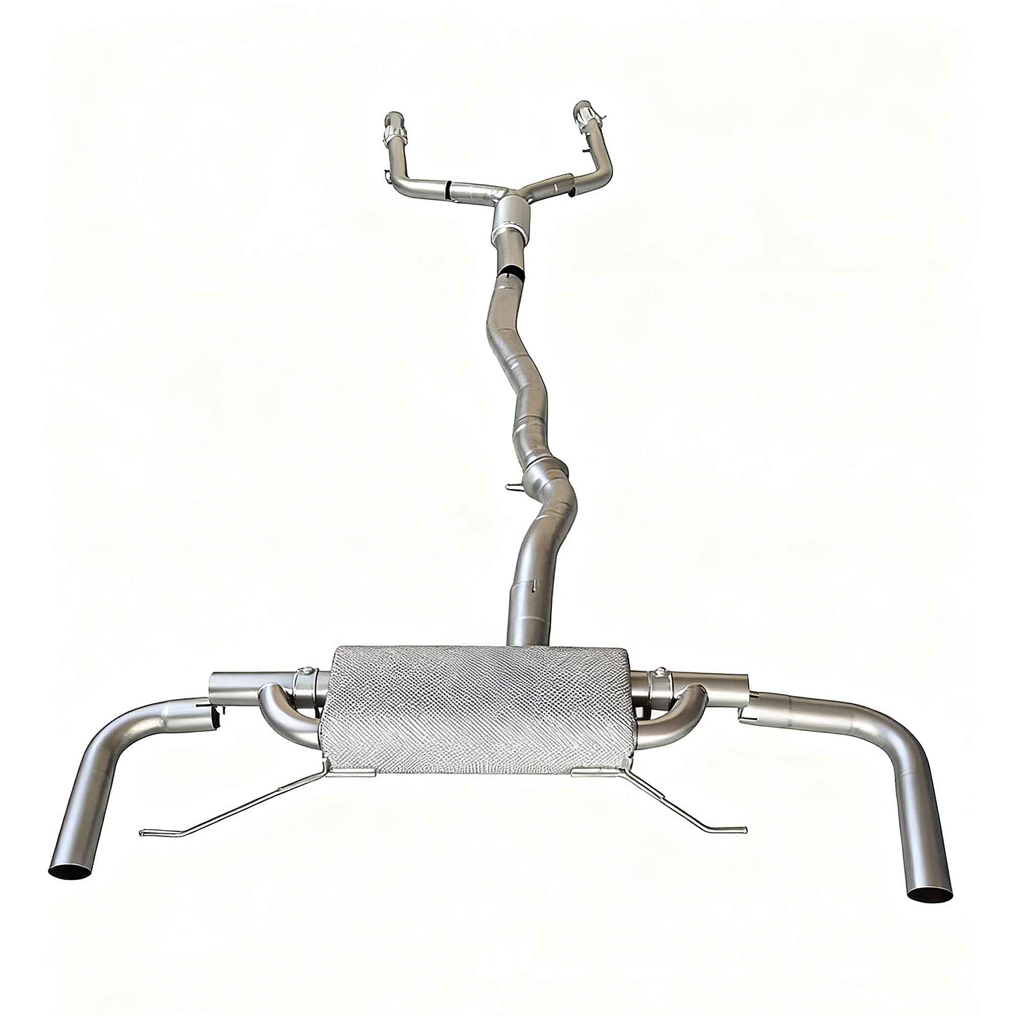 web4 CYT Performance Exhaust for Mercedes BENZ GLC43 AMG 3.0T catback SUS304 Variable Exhaust Valve with Controller - Image 1