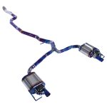CYT Performance Exhaust for  Mercedes-Benz E 200 300 2.0T (W213, 2017+)   Titanium catback Variable Exhaust Valve With Controller