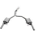 CYT Performance Exhaust for AUDI A8 3.0 catback SUS304 Variable Exhaust Valve with Controller