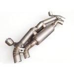 CYT High Flow Exhaust System for Porsche 911 992 Turbo S 3.8T 2018+ catback Titanium Racing Grade pipe with Valve Direct Fit - Image 4
