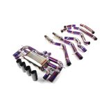 CYT High Flow Exhaust System for BMW X6M 4.4 catback Titanium Racing Grade pipe with Valve Direct Fit - Image 3