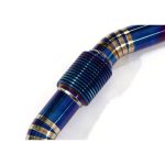 CYT High Flow Exhaust System for Jaguar XE XEL catback Titanium Racing Grade pipe with Valve Direct Fit - Image 3