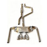 CYT High Flow Exhaust System for Ford Focus MK4.5 1.5T catback Titanium Racing Grade pipe with Valve Direct Fit