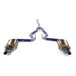 CYT High Flow Exhaust System for Ford Mustang EcoBoost (2.3L Turbo) catback Titanium Racing Grade pipe with Valve Direct Fit - Image 2