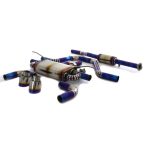 CYT High Flow Exhaust System for Ford Focus (Fourth Generation Mk4) catback Titanium Racing Grade pipe with Valve Direct Fit - Image 4