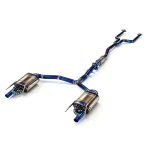 CYT High Flow Exhaust System for Toyota Crown Majesta URS206 (2011) 4.6L catback Titanium Racing Grade pipe with Valve Direct Fit - Image 3