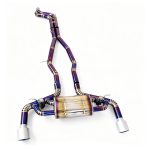 CYT High Flow Exhaust System for Toyota Supra A90 3.0T catback Titanium Racing Grade pipe with Valve Direct Fit - Image 3