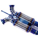 CYT High Flow Exhaust System for Bentley Continental GT 3S 2018-2025 catback Titanium Racing Grade pipe with Valve Direct Fit - Image 3