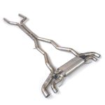 CYT High Flow Exhaust System for BMW M5 F90 4.4 catback Titanium Racing Grade pipe with Valve Direct Fit