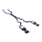 CYT High Flow Exhaust System for BMW M5 F10 catback Titanium Racing Grade pipe with Valve Direct Fit - Image 3